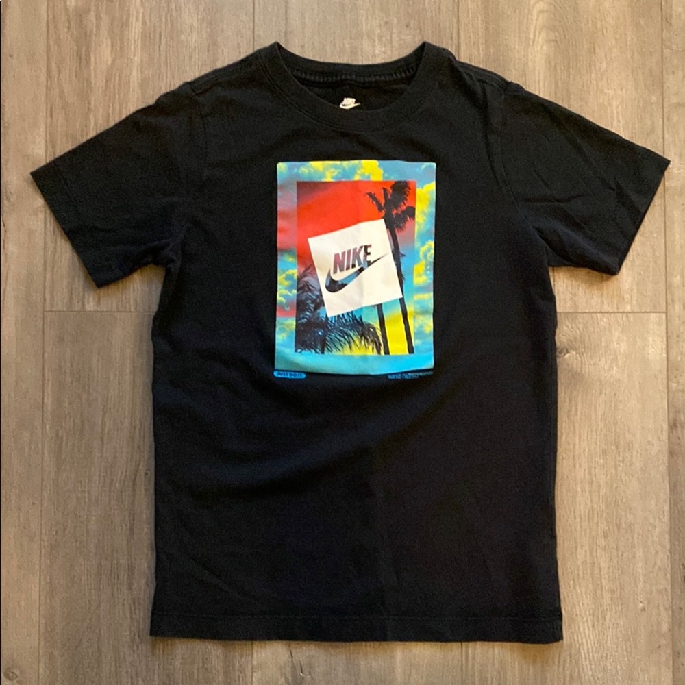 Nike Black Graphic T-Shirt